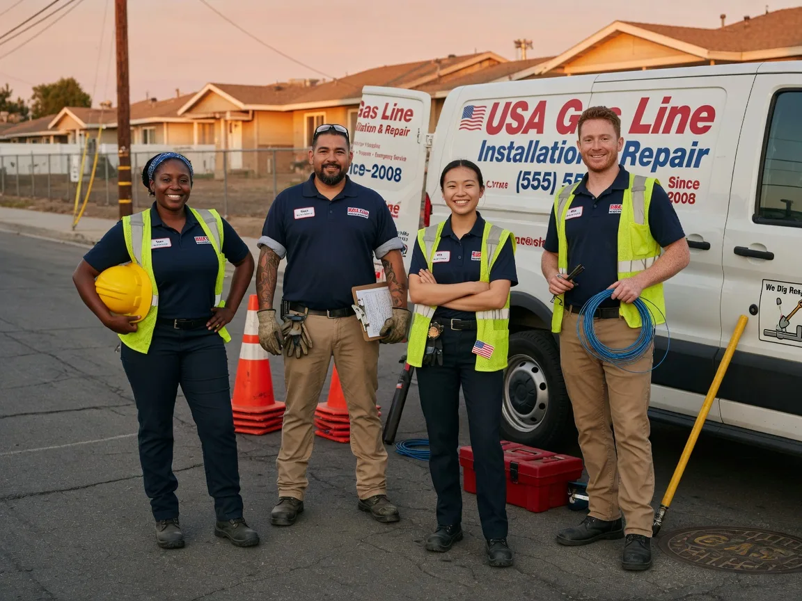 Gas Line Installation company in Mccune, KS